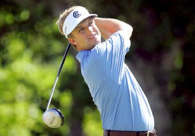 
David Toms tees off on the first tee at Waialae Country Club during the final round of the Sony Open. 
 (Associated Press / The Spokesman-Review)