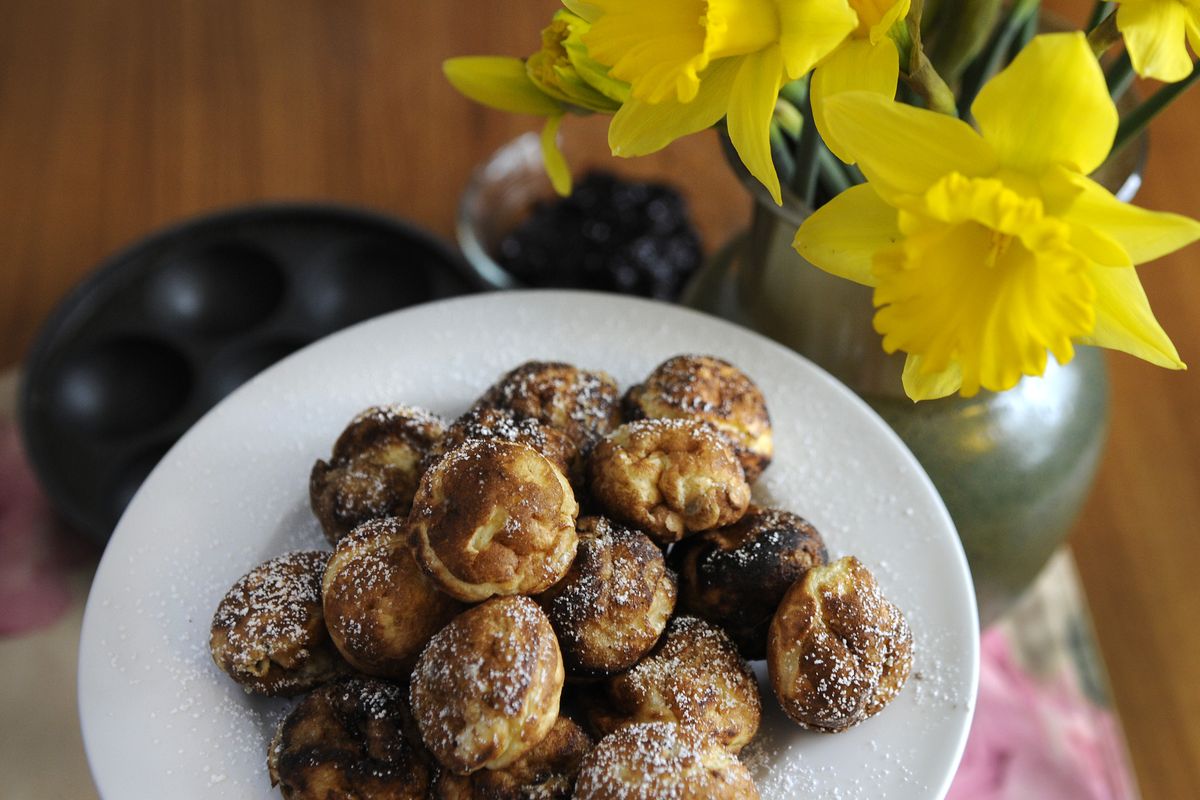 Aebleskivers are a traditional Danish dessert or breakfast.  (Dan Pelle)