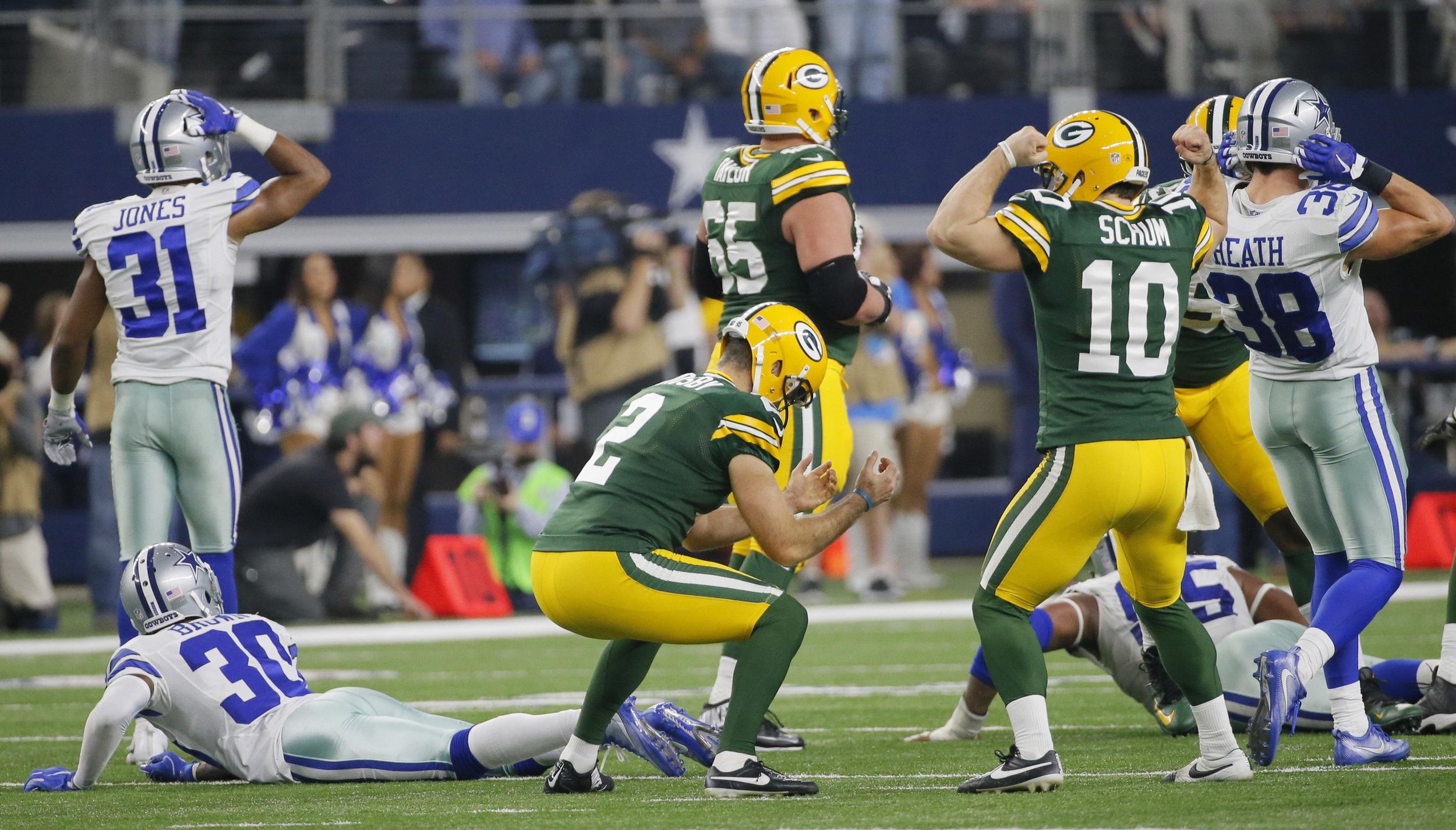 Aaron Rodgers, Packers Knock Off The Cowboys, 34-31 | The Spokesman-Review