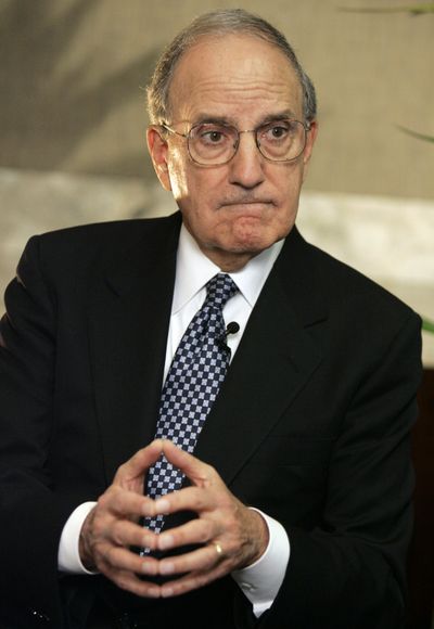 Former Senate Majority Leader George J. Mitchell, shown in 2007, is President Barack Obama’s choice for Middle East peace envoy.  (File Associated Press / The Spokesman-Review)