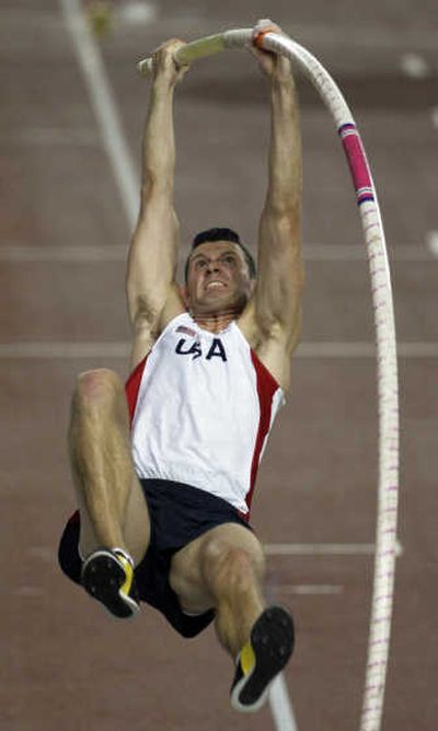 
Brad Walker brought home a gold for the United States, despite having a sore back. Associated Press
 (Associated Press / The Spokesman-Review)
