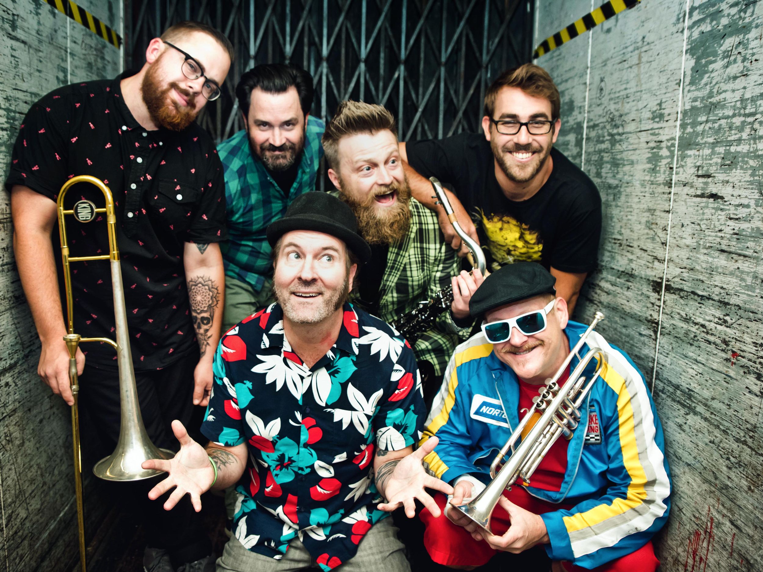 Reel Big Fish band leader Aaron Barrett brings new, upbeat tunes to the  Knitting Factory