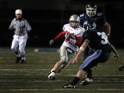 
Ferris running back McKenzie Murphy scored twice. 
 (Jed Conklin / The Spokesman-Review)