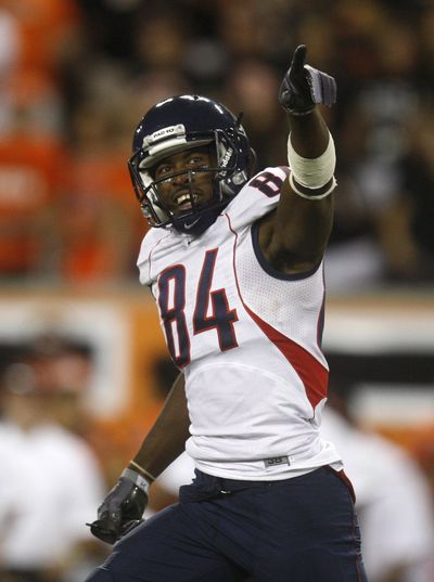 Associated Press WR Terrell Turner and the Arizona Wildcats may be a handful for the Huskies. (Associated Press / The Spokesman-Review)