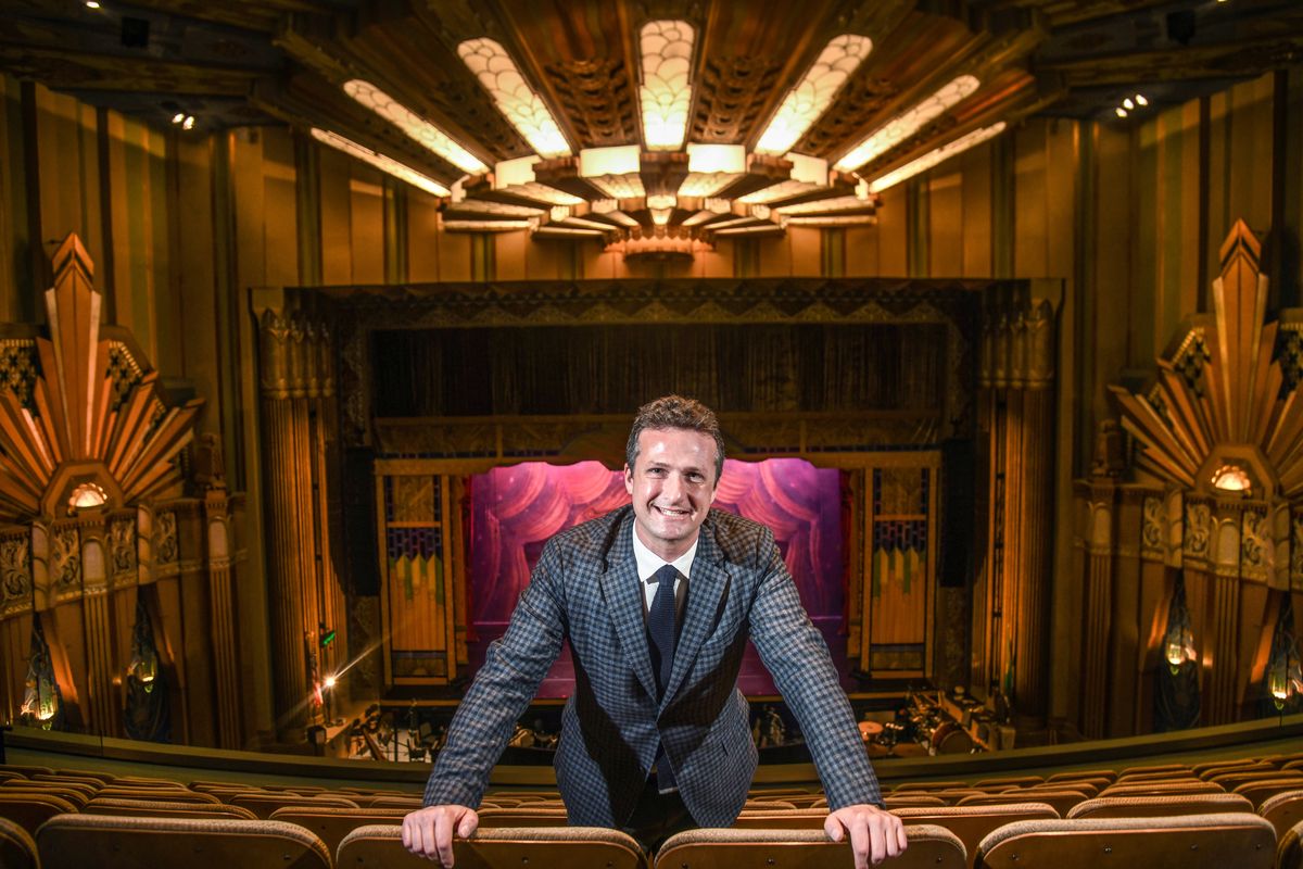 Spokane Symphony executive director Jeff vom Saal is thrilled to be bringing the orchestra and audience back together.  (Dan Pelle/The Spokesman-Review)