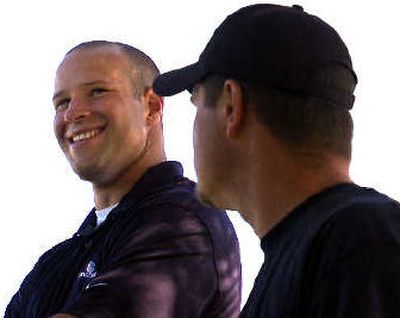 
Colin Floyd, left, was low amateur at the 2005 Lilac. 
 (Jed Conklin / The Spokesman-Review)