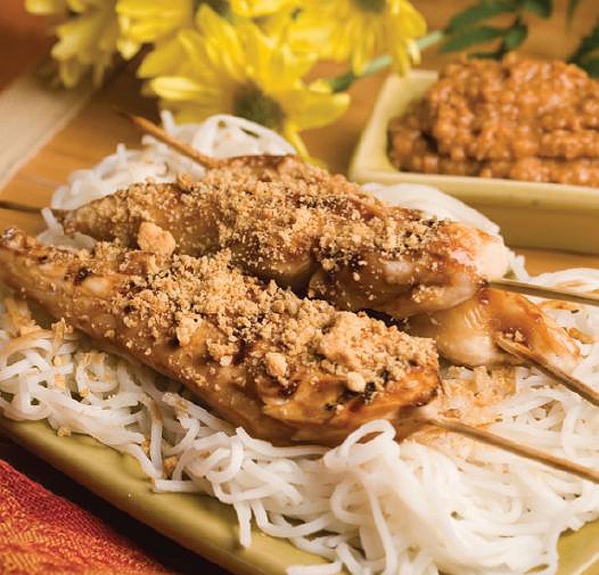 Do-Si-Dos  Girl Scout cookies are used in this recipe for  Peanut Thai Chicken. McClatchy Tribune (McClatchy Tribune / Newport News Daily Press)