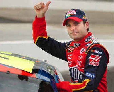 
Jeff Gordon hopes to fare better racing today than he did at Wrigley Field
 (File/Associated Press / The Spokesman-Review)