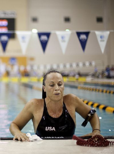 Swimmer Amanda Beard has emerged from a troubled life with new hope and a new book. (Associated Press)