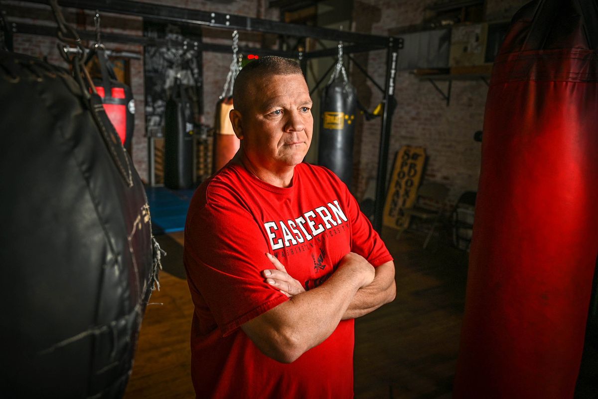 Frank Vassar recently visited Spokane, watching his nephew play football for West Valley High and checking out local boxing gyms to gauge the sport’s popularity.  (DAN PELLE/THE SPOKESMAN-REVIEW)