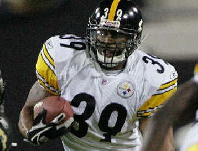 
 Willie Parker had 161 yards last week.
 (File/Associated Press / The Spokesman-Review)