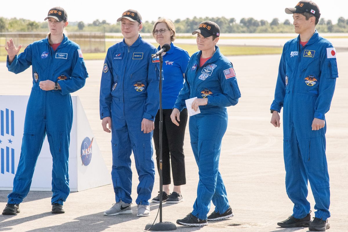 McClain reflects on collaboration, exploration and humanity as Crew-10 arrives in Florida: 'Look at what we do when we work together'