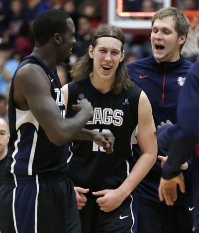 Fans chanted “Get a haircut” at Kelly Olynyk. Instead he cut down the Broncos with a career-high 33 points. (Associated Press)