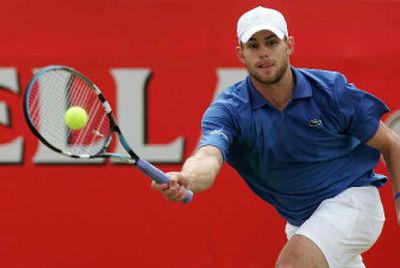 
Andy Roddick is the lone American with a legitimate chance of winning the Wimbledon men's singles title.
 (Associated Press / The Spokesman-Review)