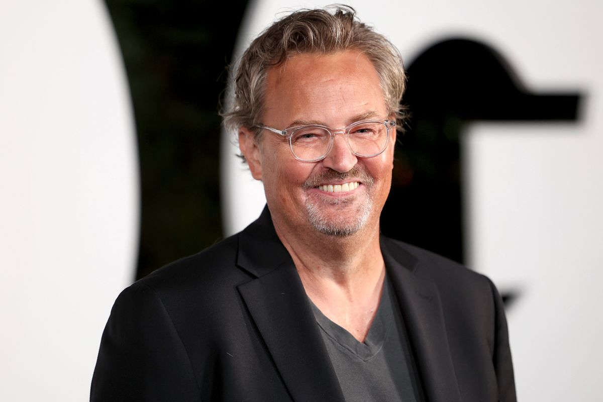 Matthew Perry attends the GQ Men of the Year Party 2022 in West Hollywood.  (Phillip Faraone)