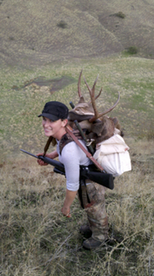 Amanda Lowry of Sandpoint is among four finalists in the 2014 Extreme Huntress Competition. (courtesy)