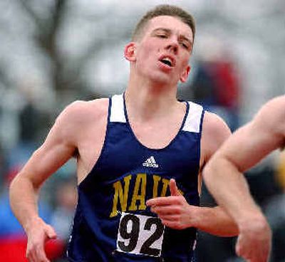 
U-Hi grad Erik Schmidt, Spokane's fastest-ever miler, is provisional qualifier for Olympic trials.
 (U.S. Naval Academy photo / The Spokesman-Review)