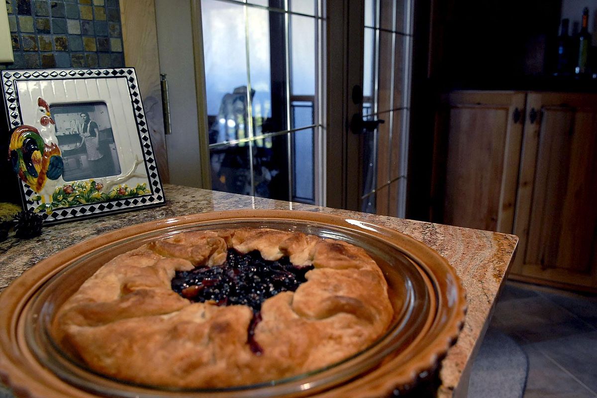 FILE – This home made huckleberry pie was made by Sally Slankard  on March 13, 2007. (Kathy Plonka / The Spokesman-Review)