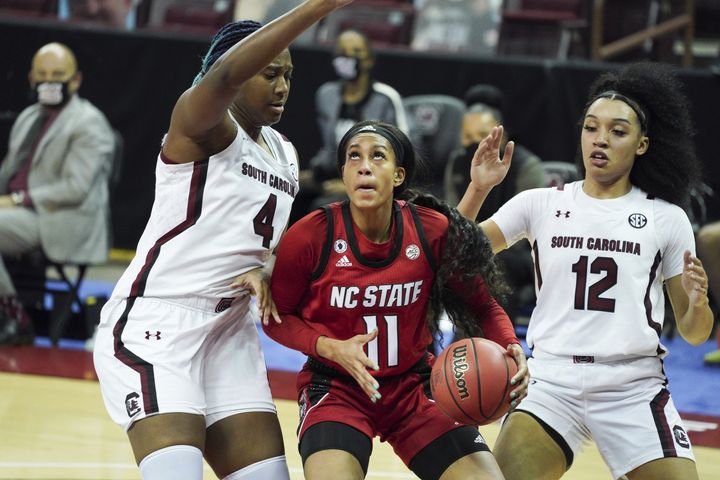 No. 8 North Carolina State women beat No. 1 South Carolina | The ...