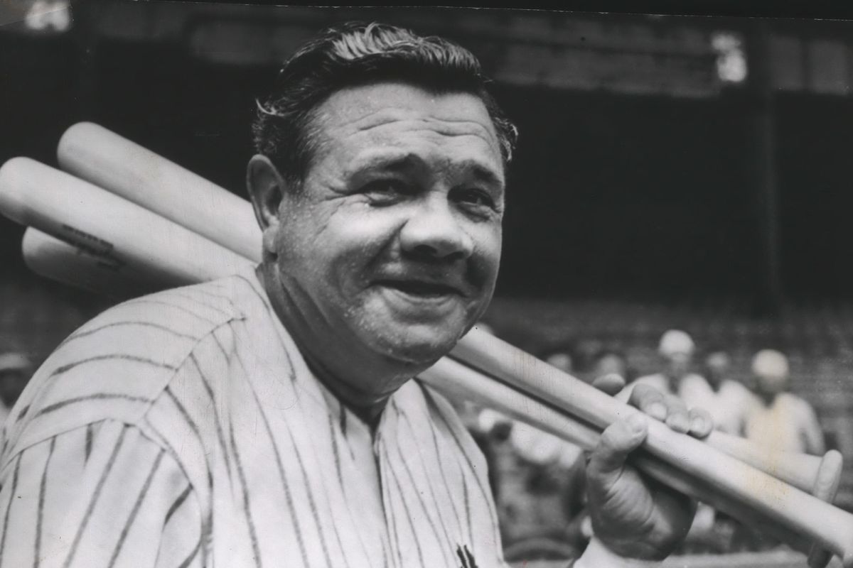 Hint: An active player joins Babe Ruth (pictured), Hank Aaron and Willie Mays on the list for question No. 1. (Archive photo / Associated Press)