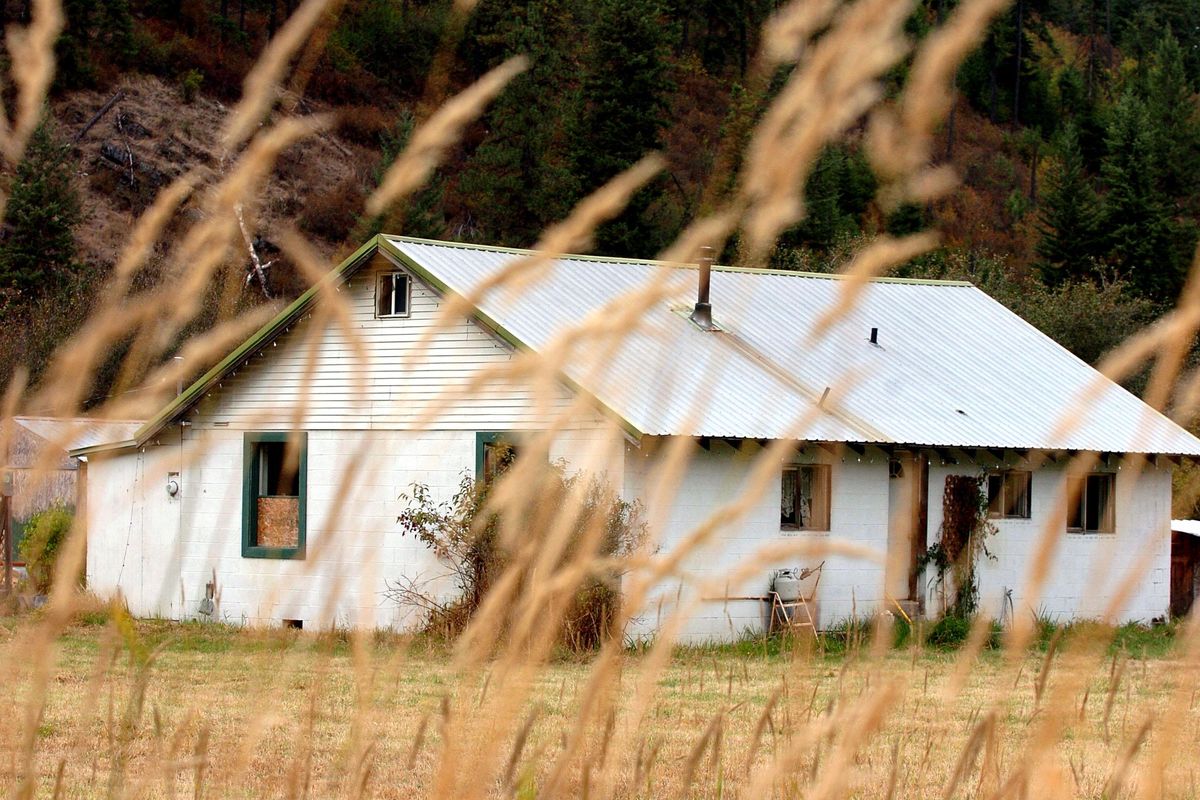 The Wolf Lodge area home where Joseph Edward Duncan III murdered Mark McKenzie, Brenda Groene and Slade Groene, and kidnapped Dylan and Shasta Groene, in May 2005. The house was torn down years ago. (Jesse Tinsley / The Spokesman-Review)