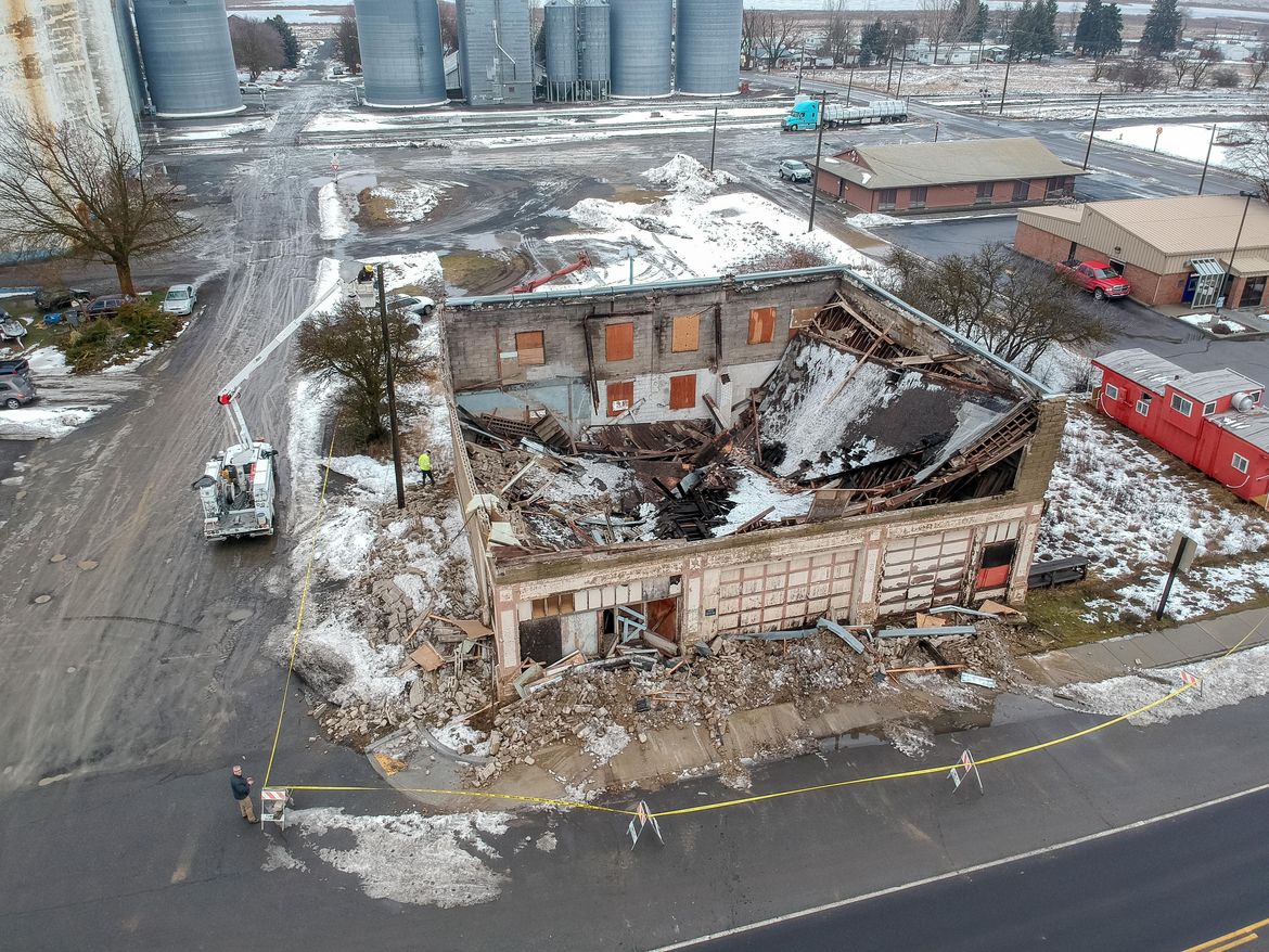 Sue Lani Madsen Collapsing buildings a sign of stress in rural Eastern