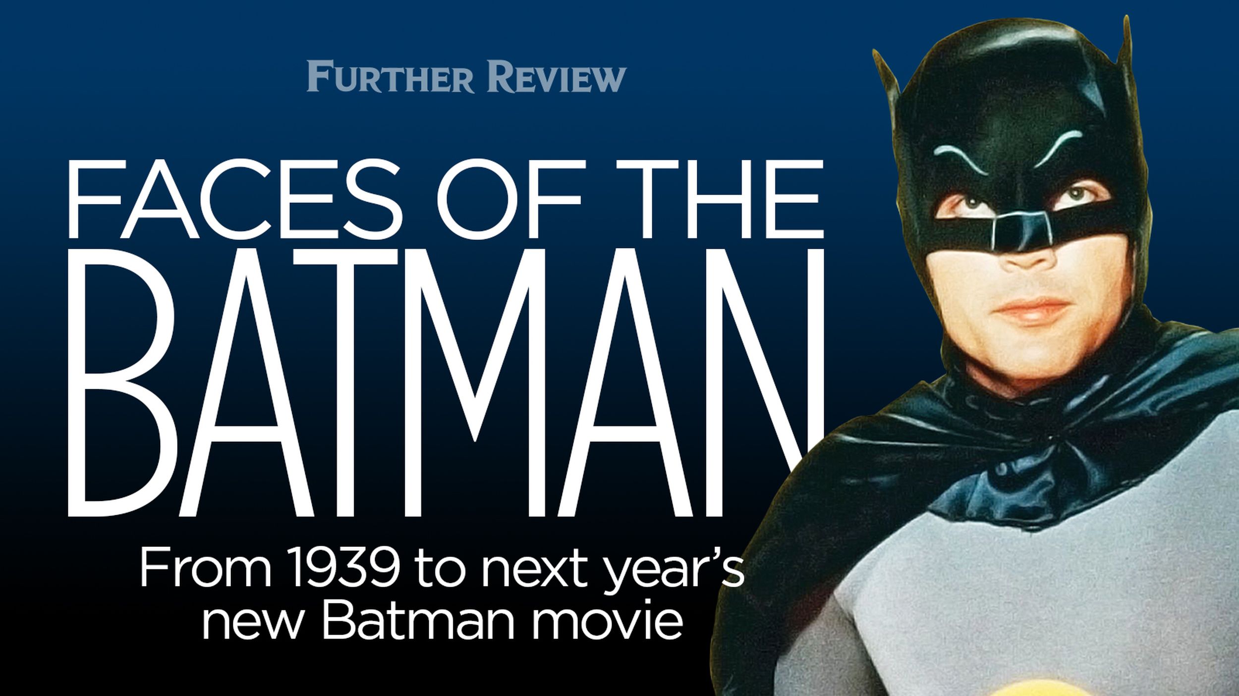 Faces of the Batman: From 1939 to next year's movie | The Spokesman-Review
