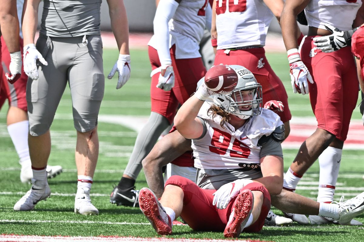 Wsu Football Holds Second Scrimmage April 15 2023 April 15 2023 The Spokesman Review 