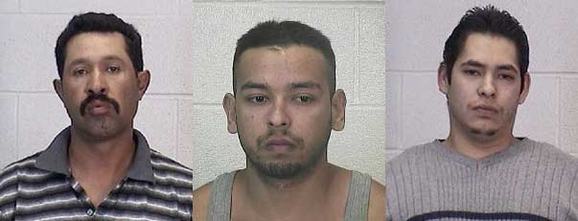 Juan R. Baeza, Josue E. Trinidad and Jose Ruvio Lopez
 (Grant County Sheriff's Office)