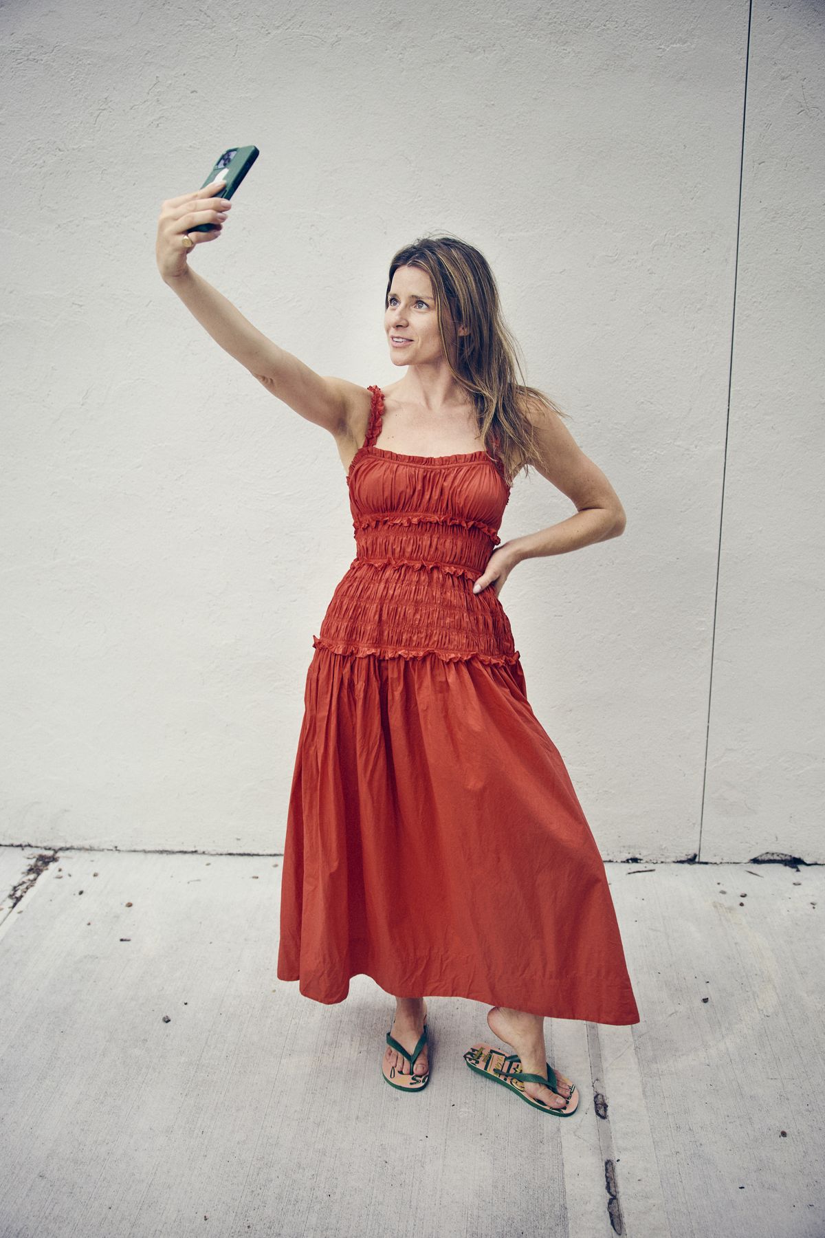 Influencer-turned-memoirist Lee Tilghman last month in Brooklyn. Her book, “If You Don’t Like This, I Will Die,” is out now.  ( Jesse Dittmar/For The Washington Post)