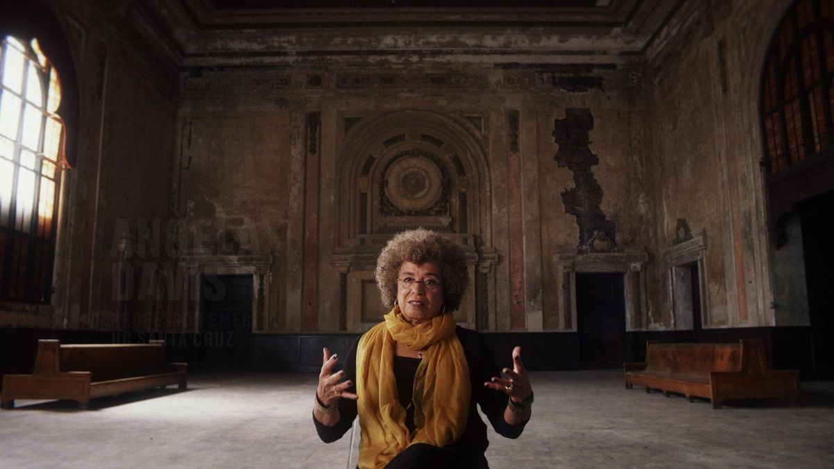 This image released by Netflix shows Angela Davis in a scene from the film, "13th," by Ava Duvernay. The film was nominated for an Oscar for best documentary feature on Tuesday, Jan. 24, 2017. The 89th Academy Awards will take place on Feb. 26. (Netflix / AP)