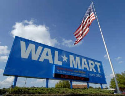 
Wal-Mart spent more than $4 million lobbying in the past 18 months compared with the $6.6 million it collectively spent in the prior seven years.Associated Press
 (FILE Associated Press / The Spokesman-Review)