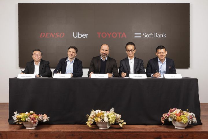 Toyota, SoftBank fund, Denso invest $1 billion in Uber | The Spokesman