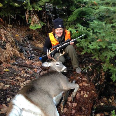 Celene Olgeirsson was in her mid-40s before she took a shot at deer hunting. (Courtesy photo)