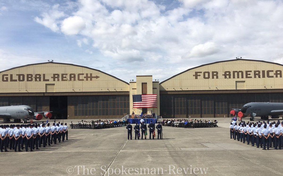 Fairchild Air Force Base new commander, Col. Ryan Samuelson
