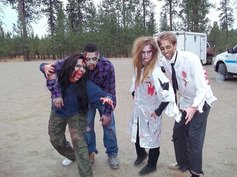 Volunteer zombies are ready to eat your brains, or at least scare your brains, at Riverside State Park.