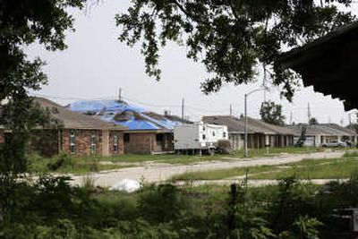 
A tour given by Tours by Isabelle in Chalmette, La., a suburb of New Orleans, shows devastated areas and broken levees caused by Hurricane Katrina. Associated Press photos
 (Associated Press photo / The Spokesman-Review)