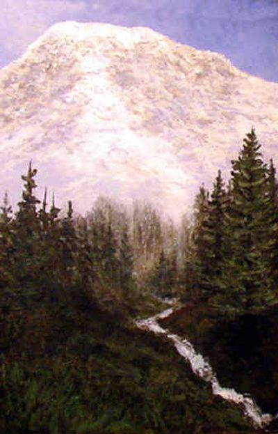 Ellen Blaschke's oil paintings of Pacific Northwest landscapes are on view at Crawford Gallery in Deer Park through July 22.
(The Spokesman-Review)