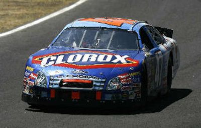 
Jon Wood  was tops in practice Friday for Sunday's Busch Series race in Mexico City. 
 (Associated Press / The Spokesman-Review)