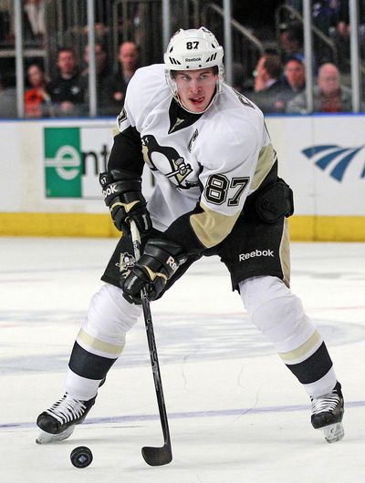 Penguins’ Sidney Crosby played for first time since Dec. 5. (Associated Press)