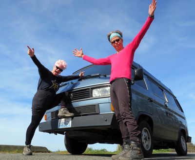Peace Vans, a Seattle rental company, wants to get you on the road in its fleet of vintage VW campers. (John Nelson)