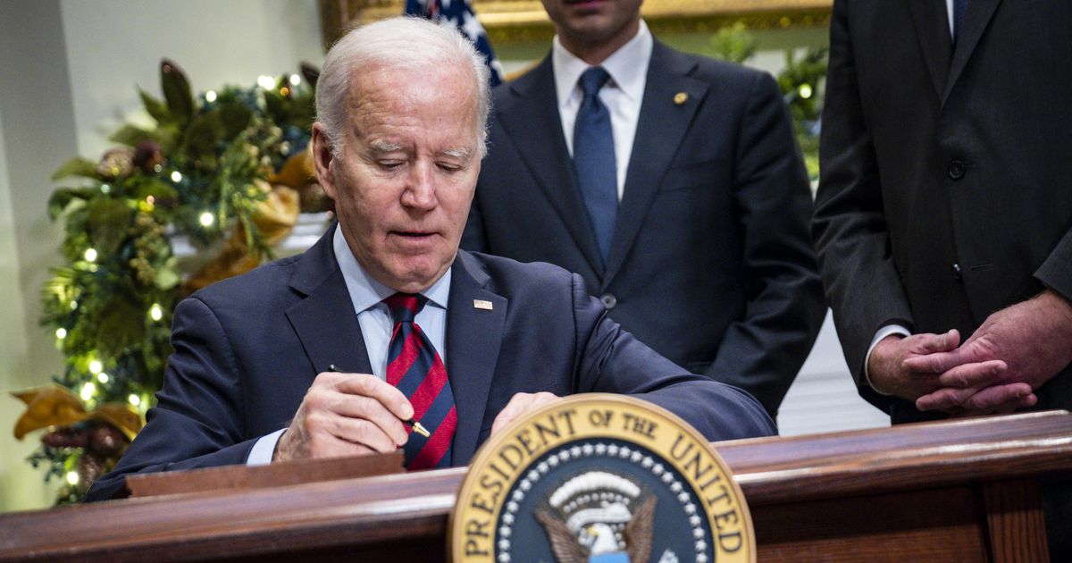 We The People: Who Vetoes Bills? President Biden Has Yet To Veto Any ...