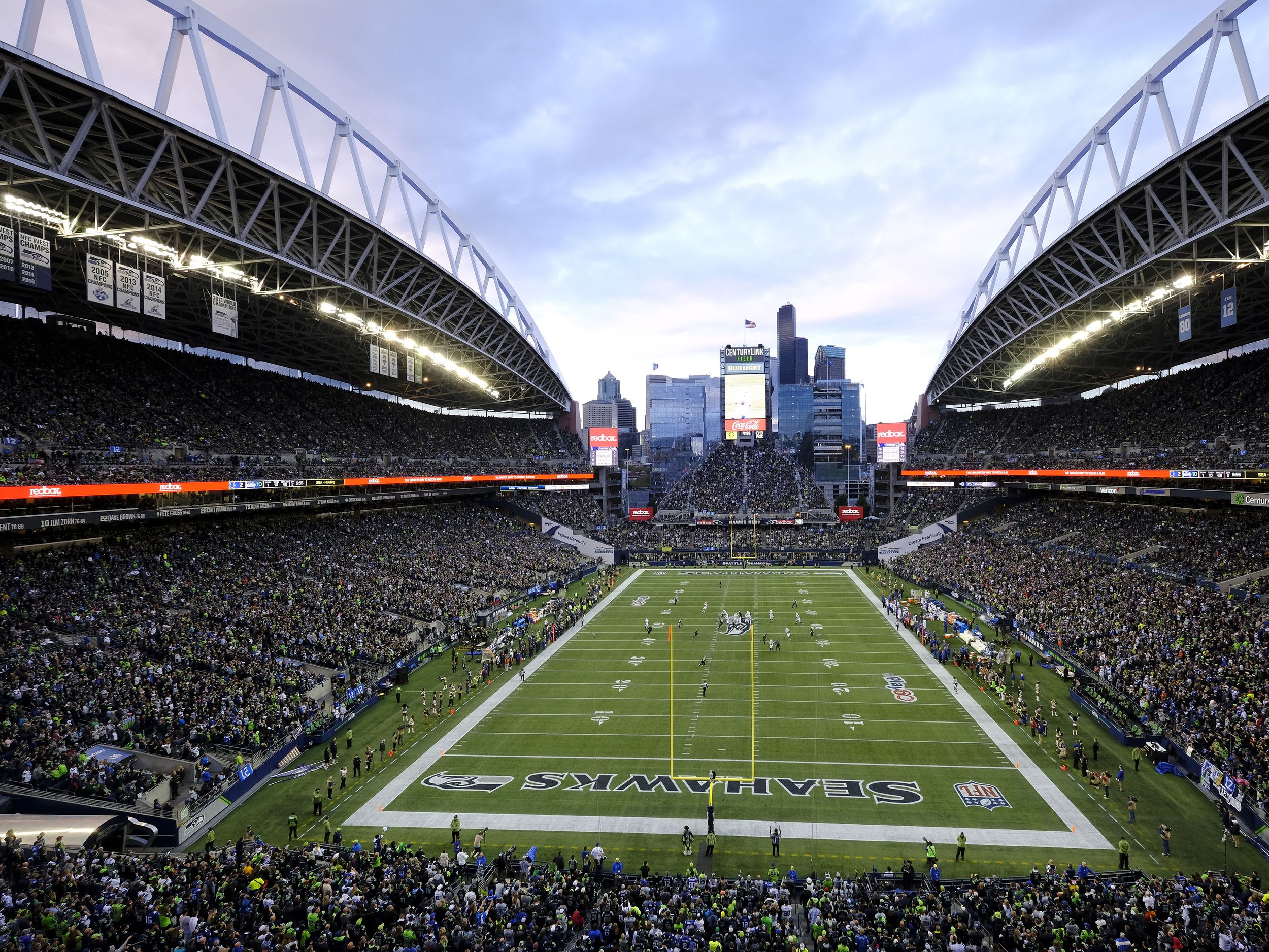 Seahawks tickets are available for Sunday's game for traveling