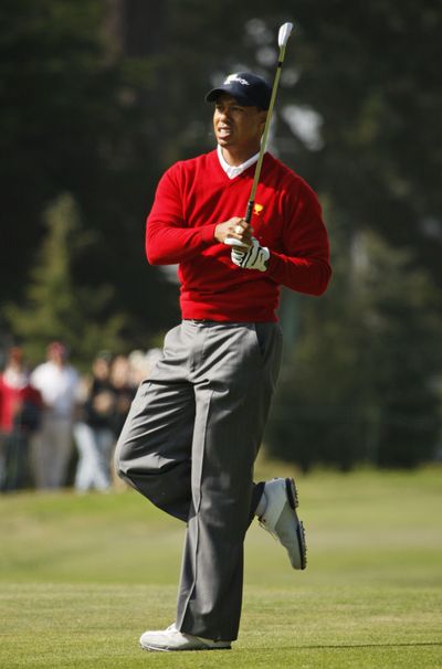 Tiger Woods will return to the PGA Tour for The Masters, which starts April 8. (FILE Associated Press)