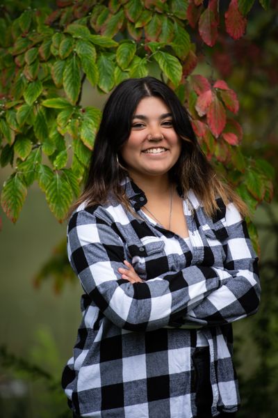 Samantha Vazquez, a Dishman Hills High School senior, looks forward to making real world changes.  (Courtesy)