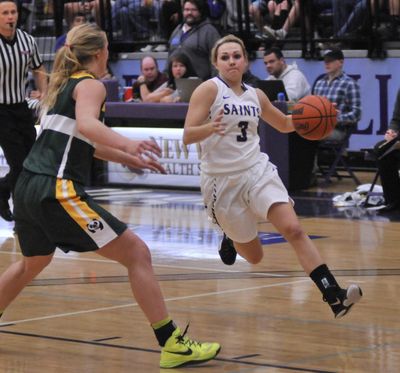 Carroll College guard Katie Estey (Central Valley) has returned from a heart ailment to lead the 11-1 Fighting Saints.