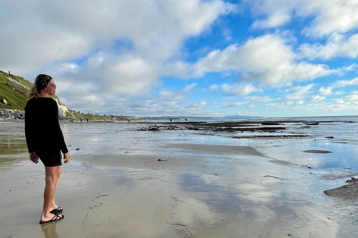 Winter is a beautiful time to visit the beaches of San Elijo State Park in Encinitas, Calif. (Leslie Kelly)