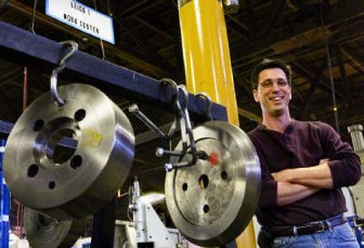 
District 3 City Councilman Rob Crow is vice president of Lloyd Industries,  which manufactures bakeware. 
 (Kathryn Stevens / The Spokesman-Review)