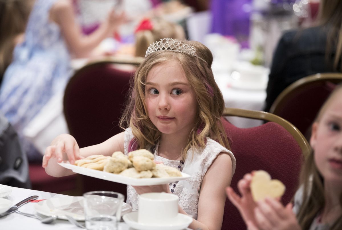 Tea Time and Tiaras Royal Tea Party April 23, 2017 The SpokesmanReview