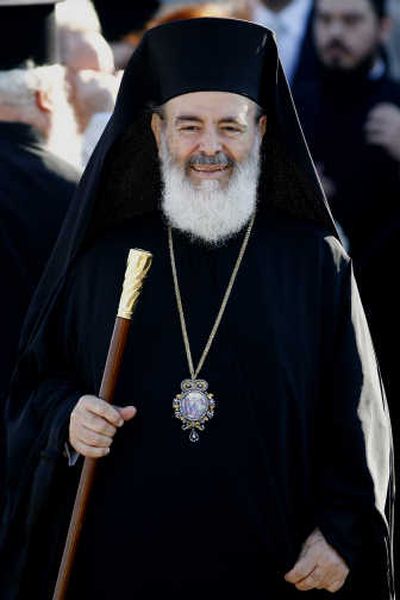
Archbishop Christodoulos, shown near Athens in August. Associated Press
 (Associated Press / The Spokesman-Review)